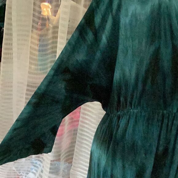 Green Dragon Nordstrom Women’s 3X Kaftan Tunic Beach Cover Up Dress - Picture 4 of 7